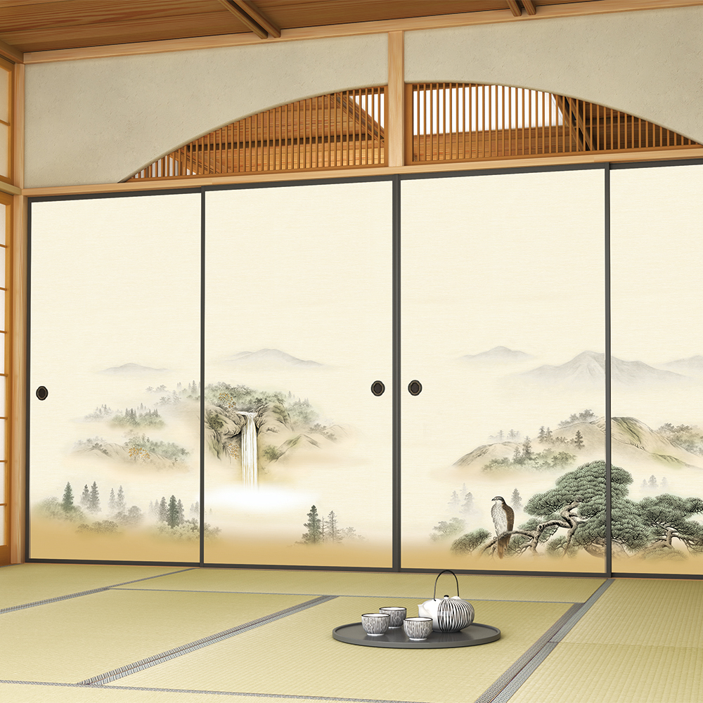 襖紙｜高級織物襖紙 あかつき第21集｜No.655｜ルノン株式会社
