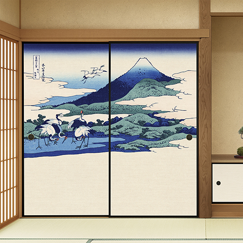 襖紙｜襖紙アートコレクション 葛飾北斎 冨嶽三十六景 襖紙集