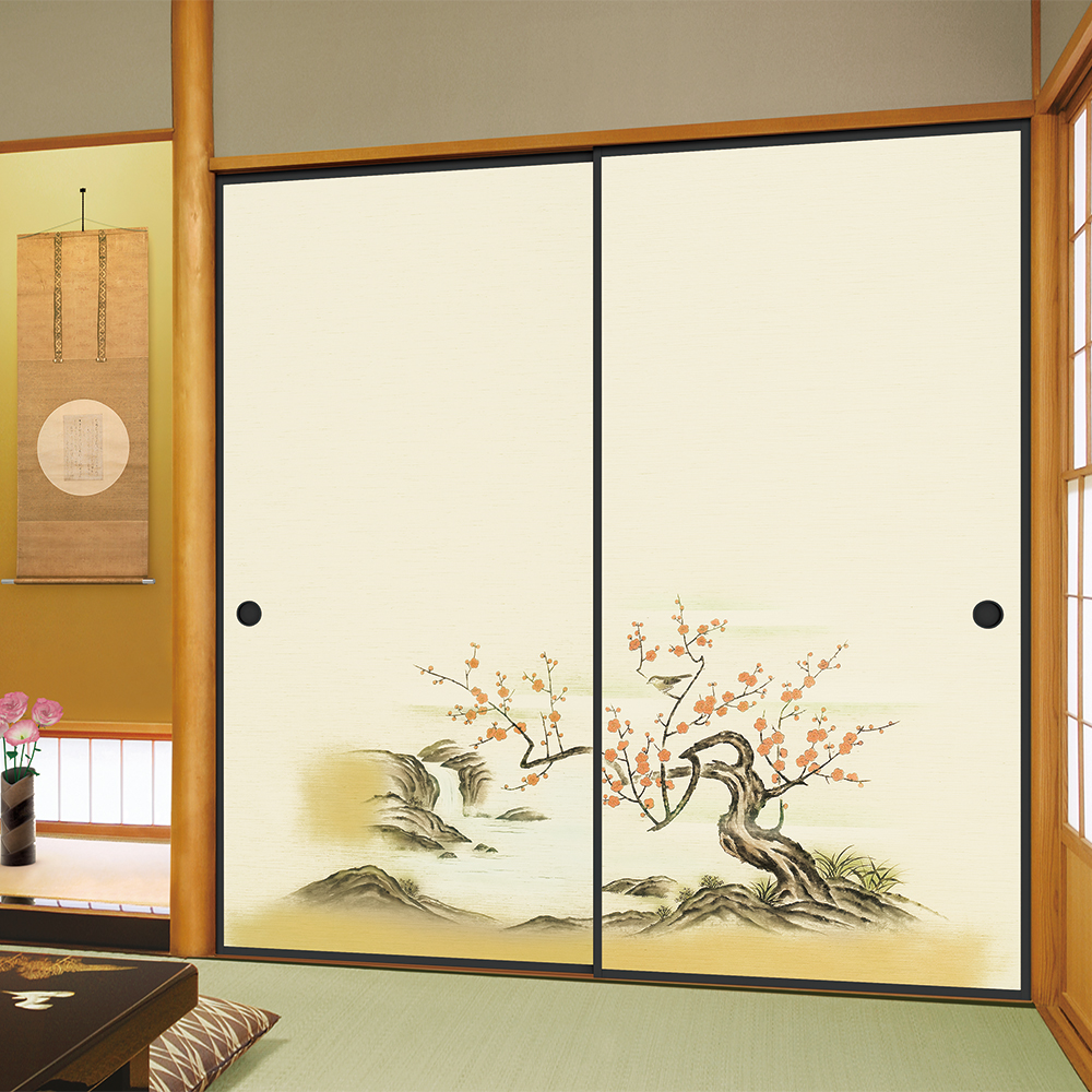 襖紙｜織物襖紙 こだま第11集｜No.502｜ルノン株式会社