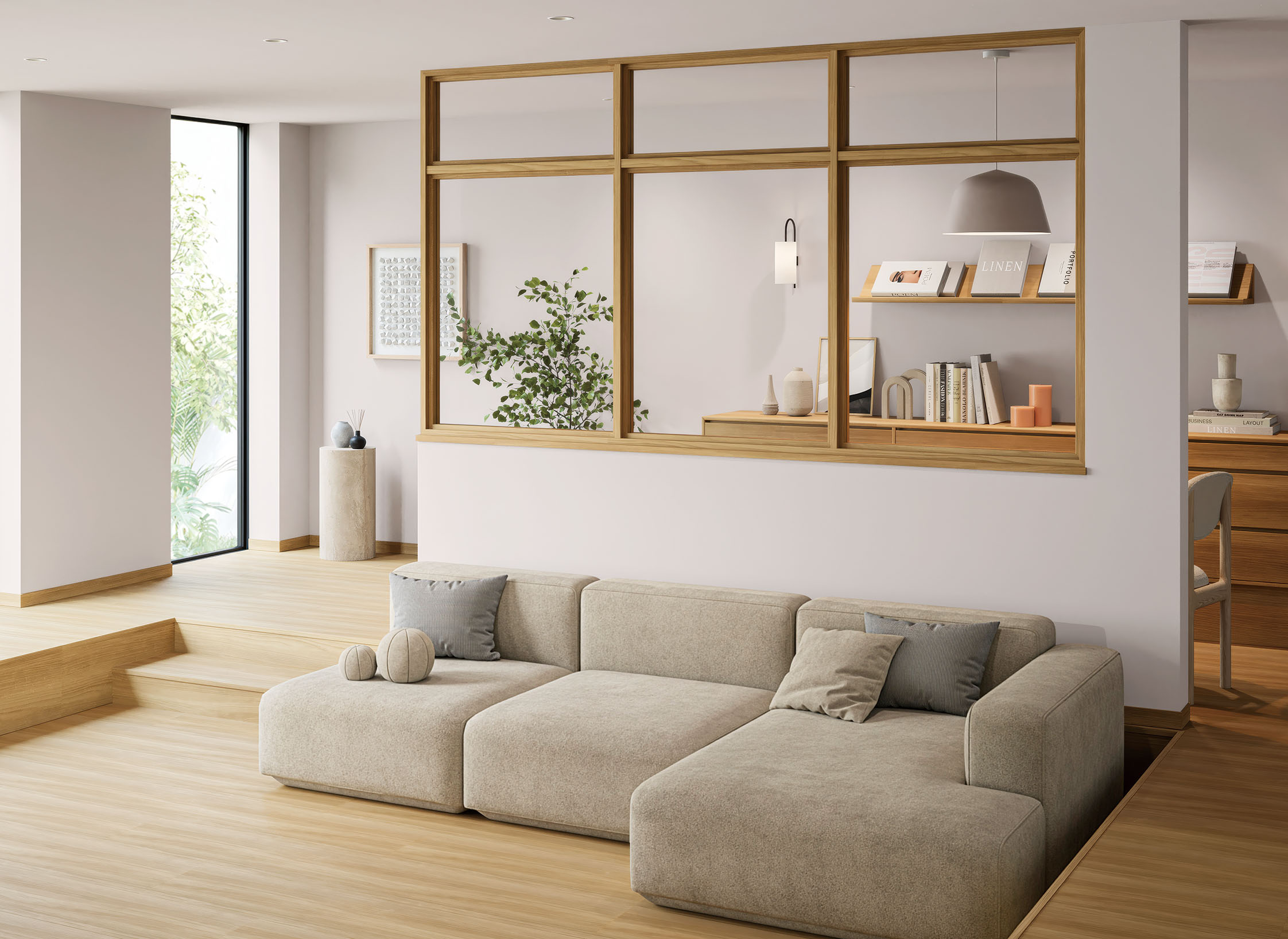 リビング｜Medium Modern ミディアムモダン＜北欧＞