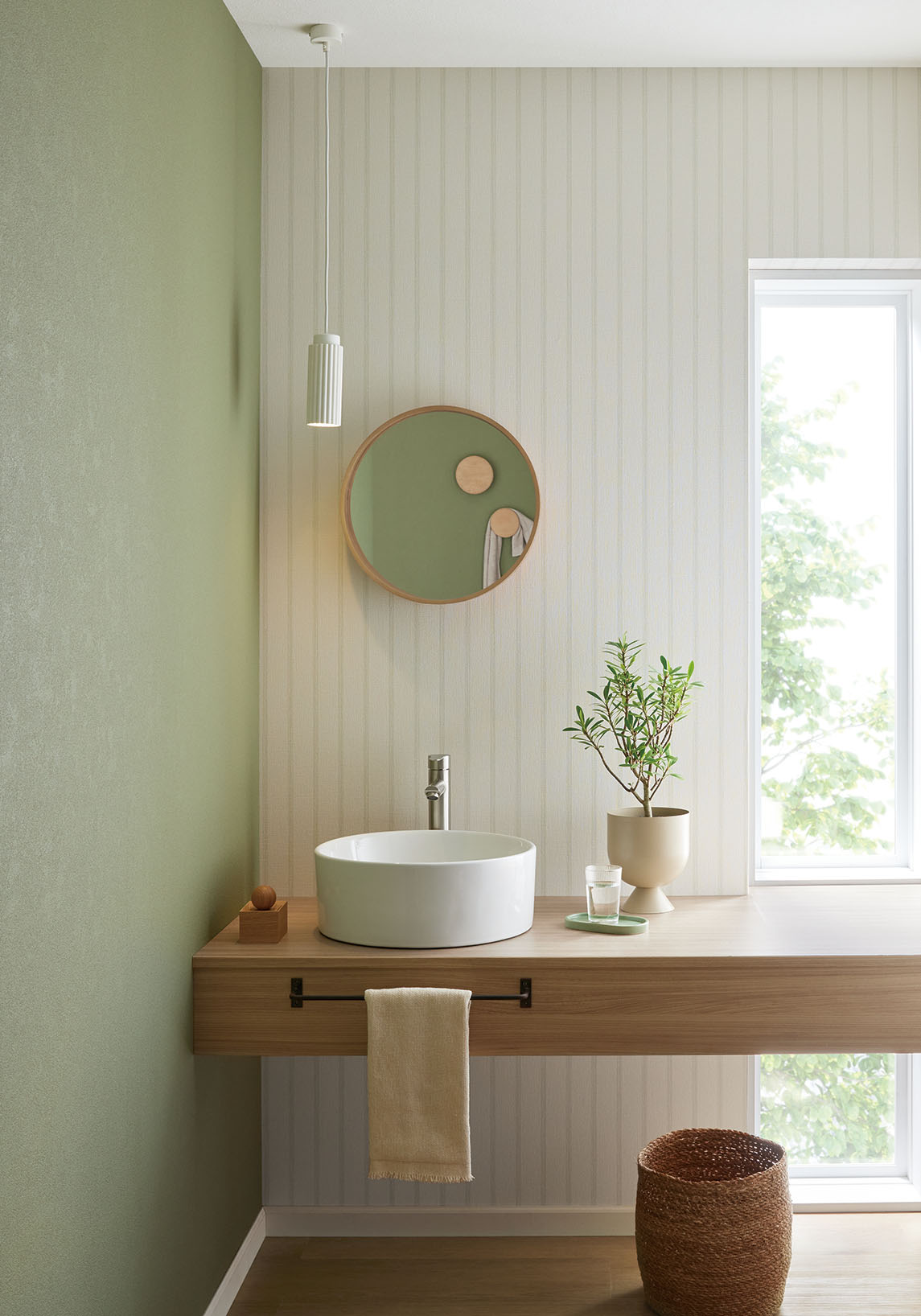 洗面室｜Simple Natural シンプルナチュラル＜北欧＞