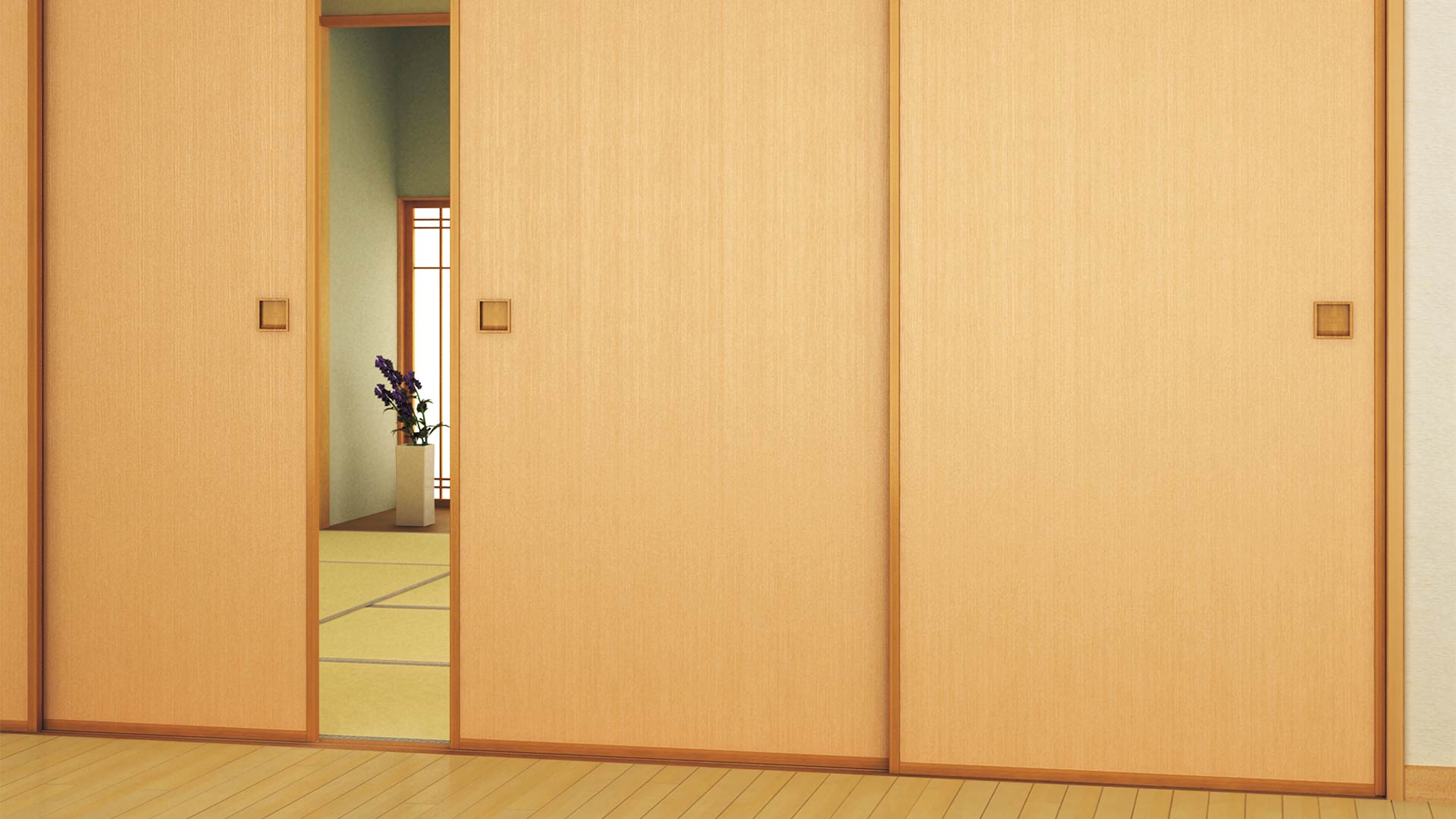 襖紙木目調