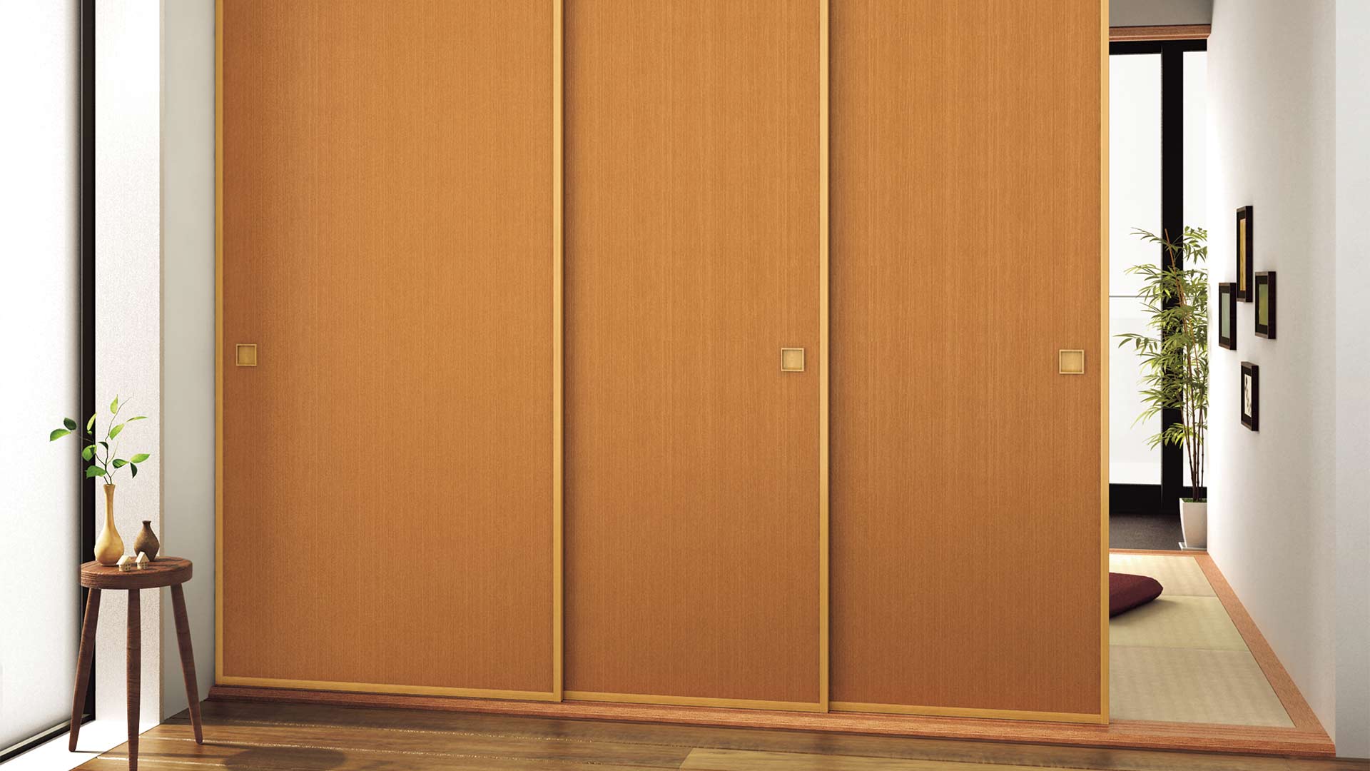 襖紙木目調