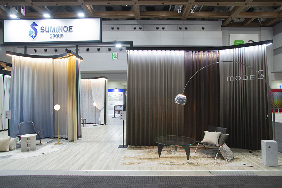 スミノエ インテリア プロダクツの展示1