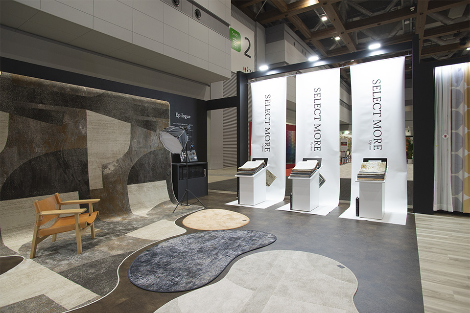 スミノエ インテリア プロダクツの展示2