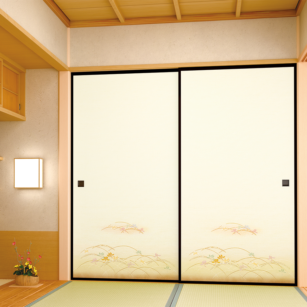 紙の鴟 襖紙｜織物襖紙 しんせん第30集｜No.22｜ルノン株式会社