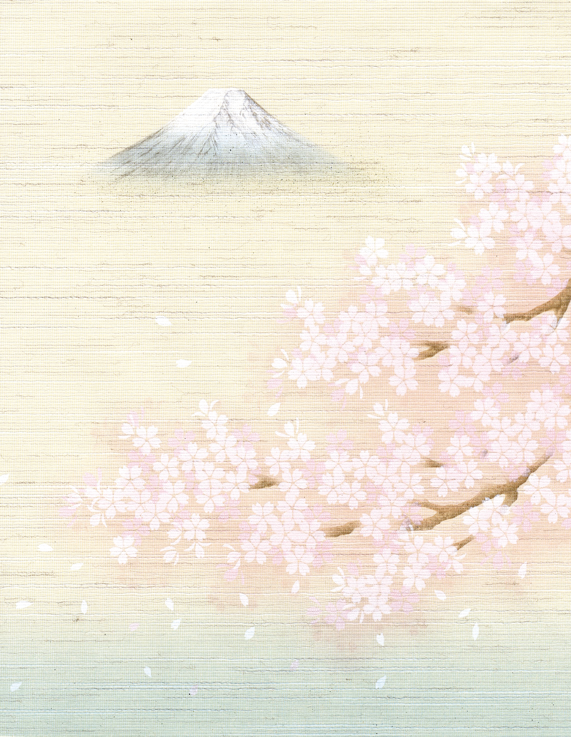 千紙 襖紙|織物襖紙 しんせん第30集|No.1|ルノン株式会社
